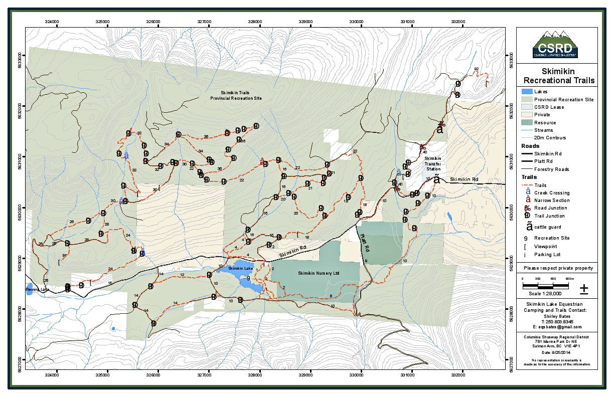 Hiking trails bc information